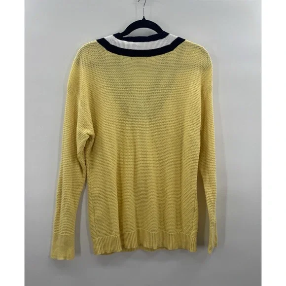 VTG Retro Classic Womens XL Collegiate Sweater Tennis Hampton Heritage Preppy - Picture 2 of 12